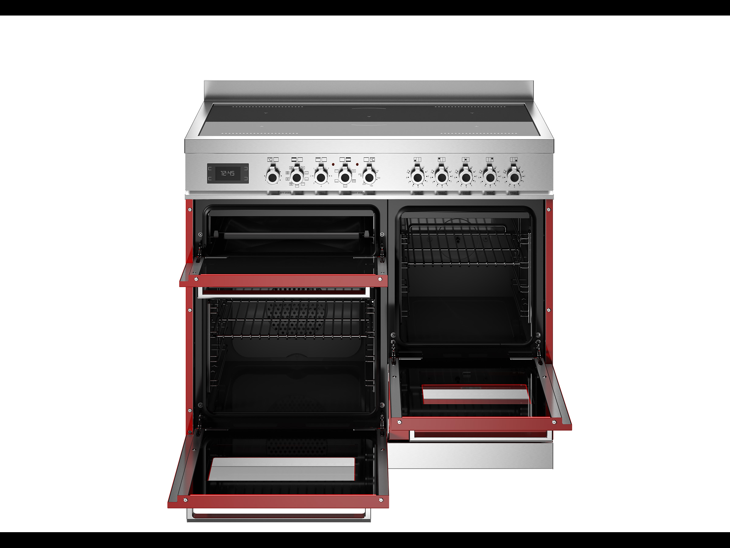 ΚΟΥΖΙΝΑ BERTAZZONI PRO105I3EROT | ΦΟΥΡΝΟΙ ΗΛΕΚΤΡΙΚΟΙ | ΕΣΤΙΕΣ ΚΕΡΑΜΙΚΕΣ ΕΠΑΓΩΓΙΚΗΣ ΤΕΧΝΟΛΟΓΙΑΣ 2